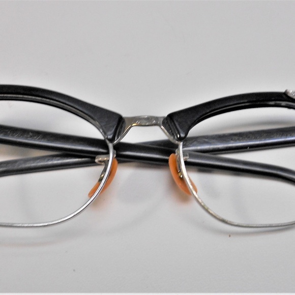 VINTAGE ARTCRAFT CAT EYE 1/10 12K WHITE GOLD FILLE - Picture 2 of 6